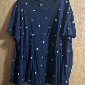 Maurices Midnight Blue Star Tee